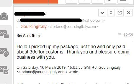 Italy Mail Forwarding 154
